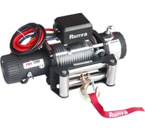 Электрическая лебёдка RUNVA 24V 12000 lbs 5443 кг стальной трос EWX12000S24V