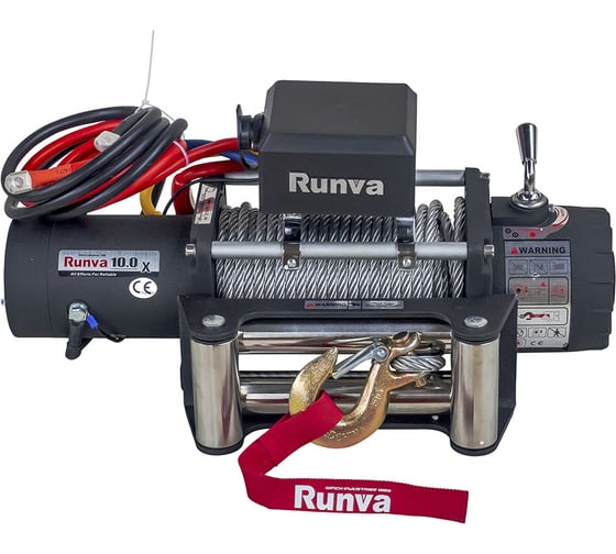 Электрическая лебёдка RUNVA 24V 10000 lbs 4500 кг EWX10000S24V