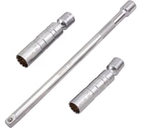 Набор торцевых головок Rockforce для свечей зажигания 3/8 12 граней RF-H304S(62964)