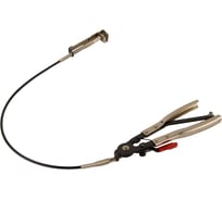 Клещи щипцы для пружинных хомутов с гибким захватом WIEDERKRAFT WDK-214340