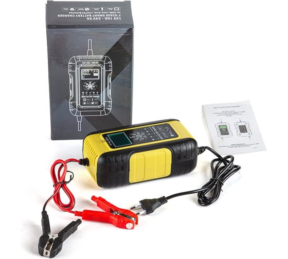 Зарядное устройство RUTRIKE для AGM, жидкостных и LiFePo4 аккумуляторов с десульфатором12-24V/6-180AН 024125 1