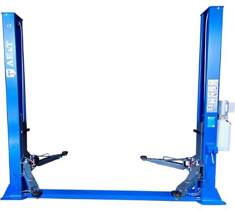 2-стоечный подъемник с нижней синхронизацией AE&T 4 т, 220 B, 2 места, T4MU 220