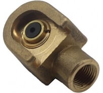 Надвижная угловая (накидная) насадка MasloSmenka тип M1 Ø 16мм (5/8) для плоских пресс-масленок 020202