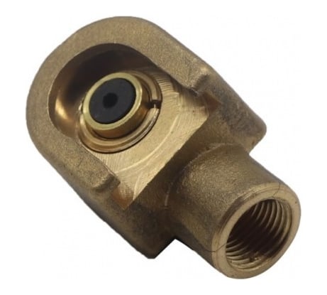 Надвижная угловая (накидная) насадка MasloSmenka тип M1 Ø 16мм (5/8) для плоских пресс-масленок 020202