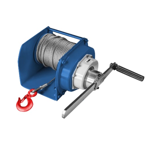 Ручная лебедка GEARSEN JHW 1.0 т, длина каната 40 м GJHW 10400 1