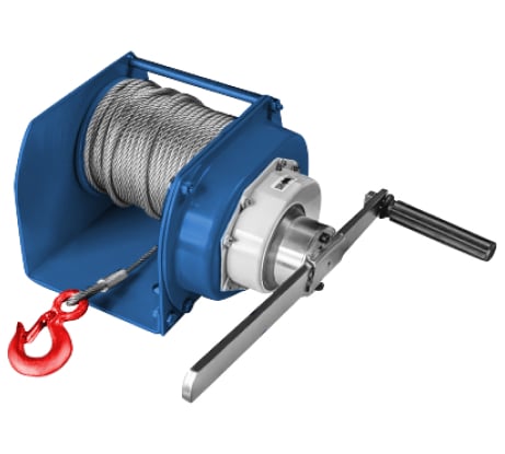 Ручная лебедка GEARSEN JHW 3 т, длина каната 40 м GJHW 30400