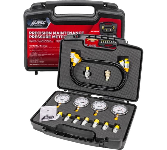 Набор для диагностики давления в системах JBC 17 предметов JBC-GM-04(63318) 1