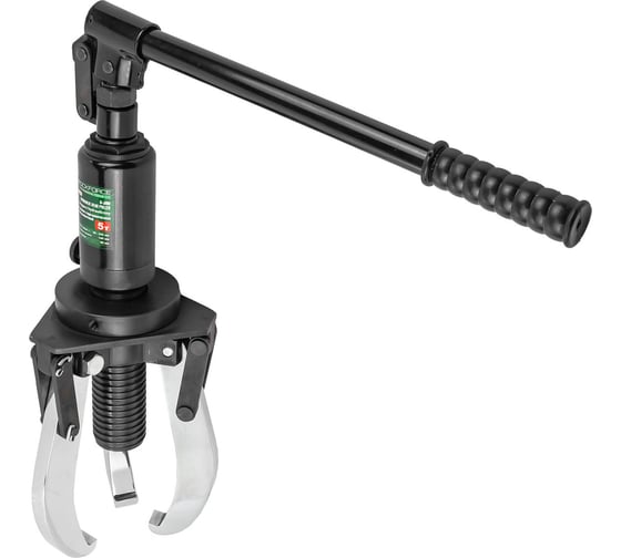 Съемник гидравлический трехзахватный Rockforce 5т (max захват 50-250мм, глубина захвата-140мм, ход штока-50мм, Øштока-12мм, Øцилиндра-45мм) RF-L5S(56545) 1