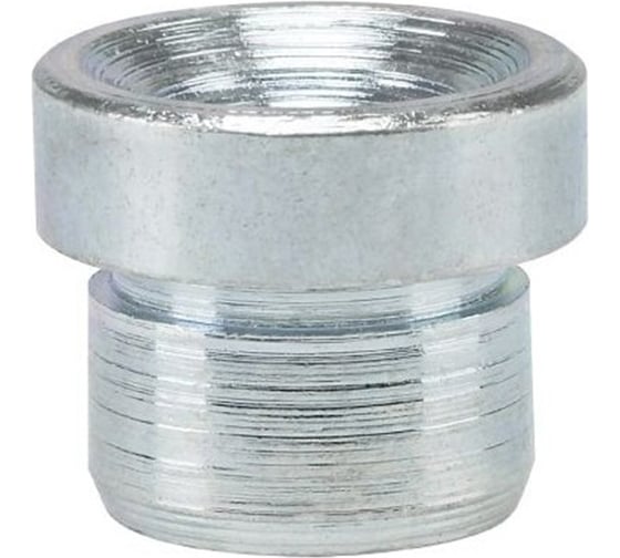 Пресс-масленка воронкообразная заколачиваемая (тавотница) MasloSmenka D1A, Ø 10/12 мм круглая прямая 180°, сталь оцинкованная 011503-10 1