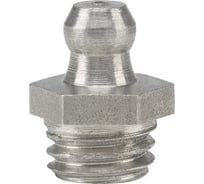 Пресс-масленка прямая MasloSmenka H1 M10x1,25 комплект 10 шт нержавеющая сталь AISI304 Европейский стандарт DIN71412 010709-10