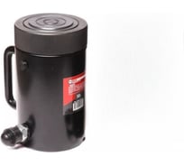 Цилиндр гидравлический с резьбовым штоком и гайкой для механической фиксации Forcekraft 50т ход штока 100 мм диаметр штока 95 мм общий диаметр 123 мм L 214 мм 700 bar FK-YG50100LS (27873)