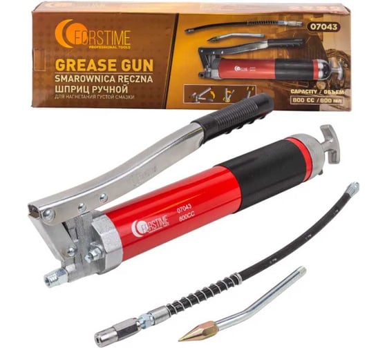 Шприц ручной для нагнетания густой смазки FORSTIME 800 мл FT-07043 (63307) 1