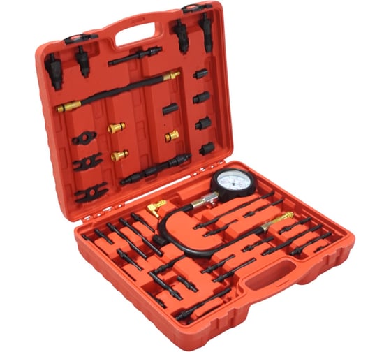 Компрессометр для дизельных и бензиновых ДВС WIEDERKRAFT WDK-214819 1