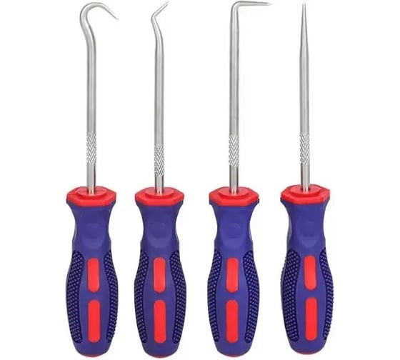 Набор отмычек и крючков Workpro PRO CR-V 4 шт WP319020 1