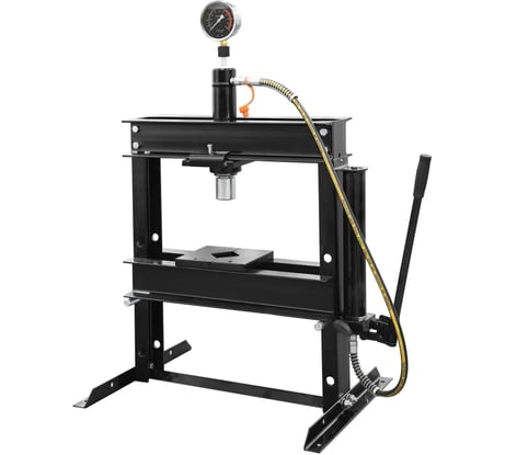 Пресс настольный гидравлический Rockforce с манометром и выносным насосом 12т RF-12001 BIG(15939)