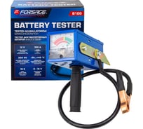 Тестер аккумуляторных батарей аналоговый Forsage 12 В 100 А F-B100(66182)