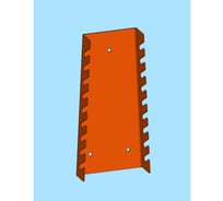 Держатель для гаечных ключей вертикальный, оранжевый, 100х30 мм Parallax Параллакс 526OR100030220