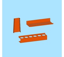 Комплект полок малый, оранжевый Parallax Параллакс 501OR0000000003-PLK