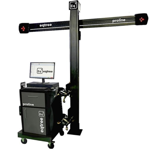 Cтенд сход-развал eqtree PL-V3D-Lift 3D, захваты 12-24, электрический лифт, две камеры, антибликовые мишени В0000000205590 1