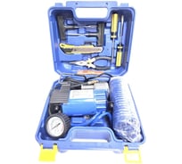 Компрессор МаякАвто АС 605ма усиленный, в кейсе с набором инструментов ас605ма