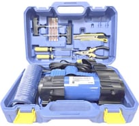 Компрессор МаякАвто АС 635ма, 2-поршневой, усиленный,с LED фонарем, в кейсе с набором инструментов МАЯКАВТО ас635ма