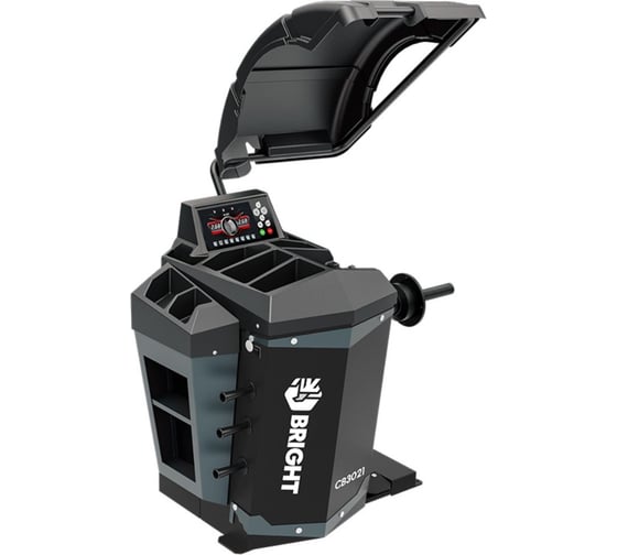 Стенд балансировочный с ЖК-монитором BRIGHT CB3021B RAL7016 автоввод 2-х параметров В0000000205687 1