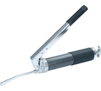 Профессиональный плунжерный шприц с быстросъёмом для густой смазки (шланг+трубка) 400см3, Inforce 08-09-20