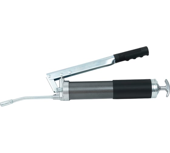 Профессиональный плунжерный шприц с быстросъёмом для густой смазки (шланг+трубка) 400см3, Inforce 08-09-20