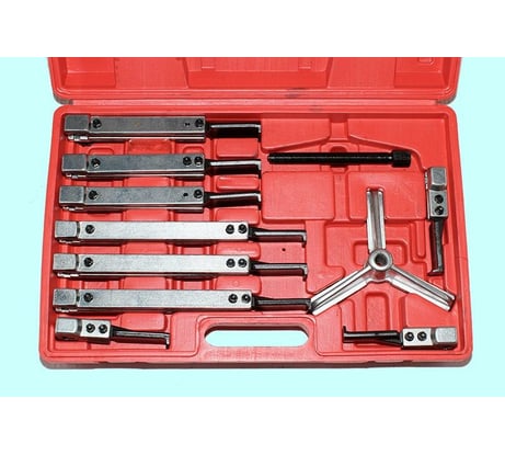 Набор съемников CNIC TD0704LSB/2 25-130мм 3-х захватных передвижных сборных 64838