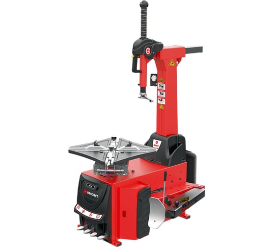 Станок шиномонтажный BRIGHT GT889N_RAL3002 11-26, двухскоростной, взрывная накачка В0000000203722 1