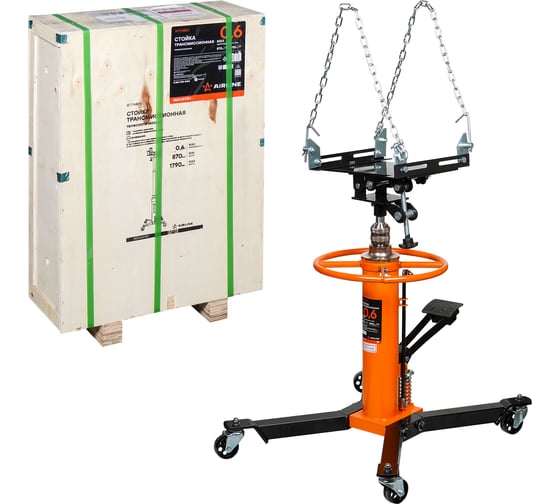 Стойка трансмиссионная телескопическая AIRLINE 0.6т 870-1790мм ATTHR01 1