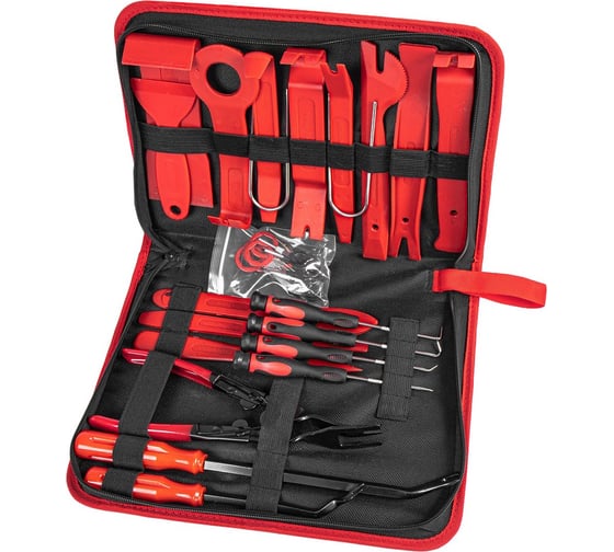 Набор съёмников обшивки салона в чехле, 38пр. Arnezi R7700313 1