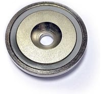 Магнитное крепление с зенковкой А48 ПРОФ-МАГНИТ сцепление 68 кг - 180 шт. PMYP-А48 (68 кг), Ni_180шт