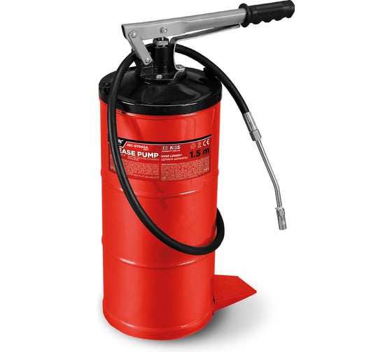 Нагнетатель смазки ручной JBC 15кг (длина шланга 1.5, внутр.Ø 210мм, внутр. высота 410мм) JBC-07065A MST(63714) 1