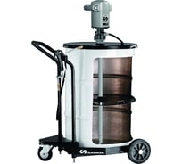 Мобильный пневматический солидолонагнетатель с насосом PM35 SAMOA для бочек 185 кг 426244