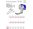 Крючки для ключей Perfostena 19-32 0006078 2