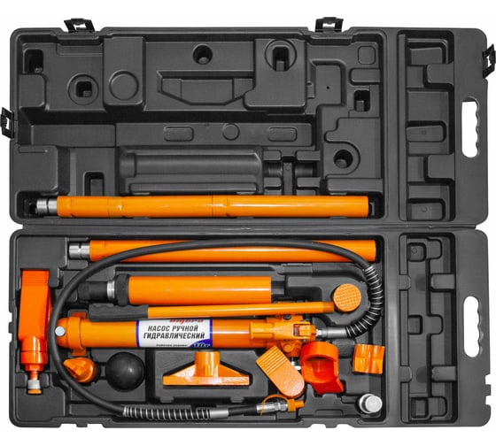 Набор гидравлического инструмента для кузовного ремонта Ombra OHT918N 10 т, 17 предметов 59078 1