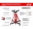 Стойка трансмиссионная гидравлическая 1т (h min-830мм, h max-1800мм) GTE HTC13010 888277 2
