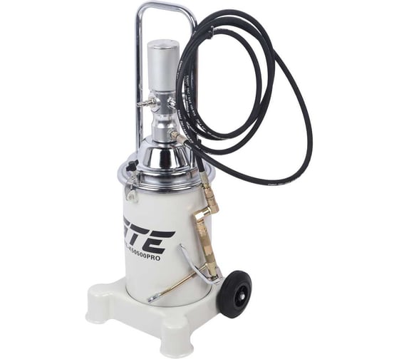 Установка для подачи консистентных смазок (солидолонагнетатель) GTE с пневматическим приводом 50:1, 13 кг/1 GTE-K50500PRO 1