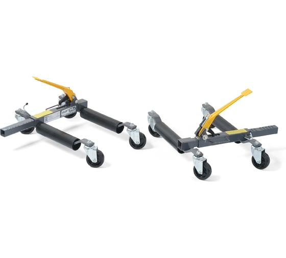 Тележка механическая для перемещения автомобиля KraftWell 2шт арт. KRW-CDM 1