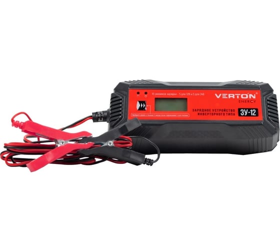 Зарядное устройство VERTON Energy ЗУ-12 100 Вт, 12 А 01.9670.12263