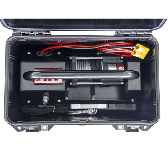 Переносная лебедка РИФ 3500ASR с малой площадкой и проводами EWP3500ASR-KIT-WR15