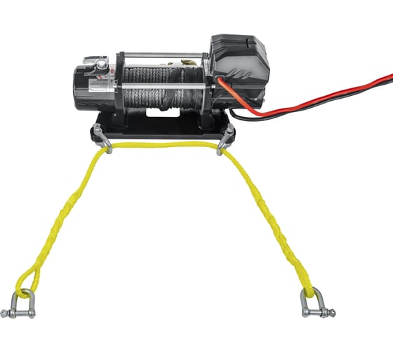 Переносная лебедка РИФ 9000SR с облегчённой площадкой и проводами EWG9000USR-KIT1