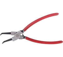 Клещи для снятия внутренних стопорных колец TLX JS91004-9 225 мм, изогнутые, с дек. руч. 66580