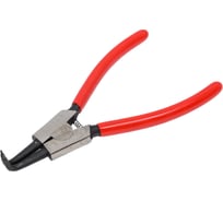 Клещи для снятия наружных стопорных колец TLX JS91002-8 200 мм, изогнутые, с дек. руч. 66589