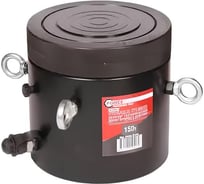 Цилиндр гидравлический Forcekraft с резьбовым штоком и гайкой для механической фиксации 150т (ход штока-150мм, Ø штока-165мм,общий Ø-208мм, L-309мм, 700bar) FK-YG150150LS(27855)