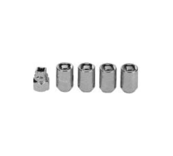 Набор секретных гаек на колесные диски Forsage 1/2"RH, 5 предметов 3582 F-643205 1