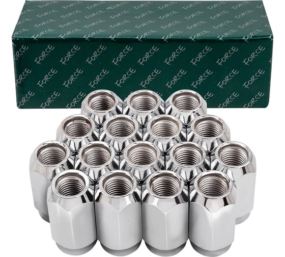 Набор гаек на колесные диски Forsage 7/16"RH, 16 предметов 3573 F-642116