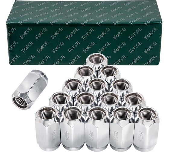 Набор гаек на колесные диски Forsage 1/2"RH, 16 предметов F-642216(3575)