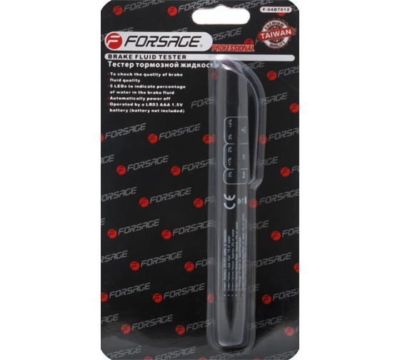 Тестер тормозной жидкости Forsage F-04D7012 в блистере 16029